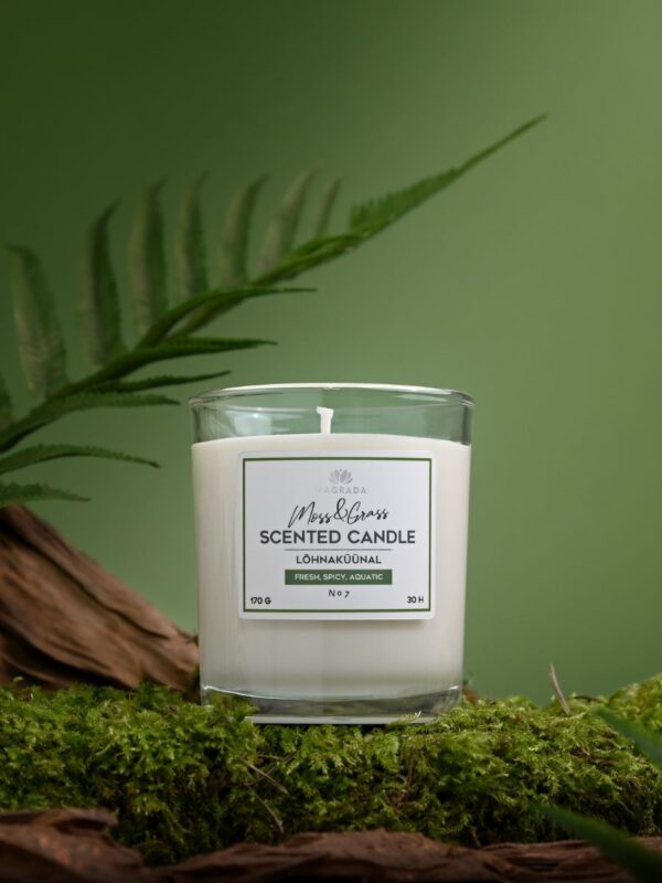 Moss&Grass Scented Candle - 170 g - Image 2