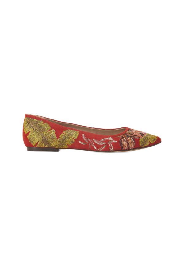 Mangará Pindaiva Ballerinas - Suede - Embroidery - Image 11