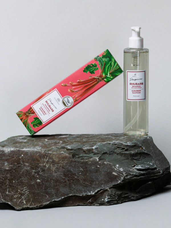 Rhubarb Shampoo With Aloe Extract - 250 ml - Image 3