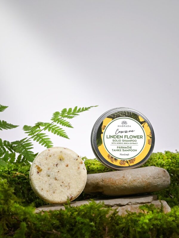 Solid Linden Flower Shampoo With Nordic Birch Extract - Image 4