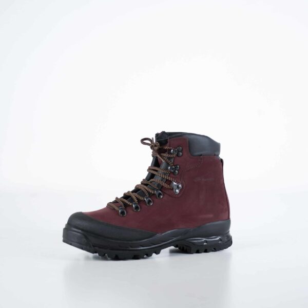 553P Burgundy Hiking Boots - Image 4