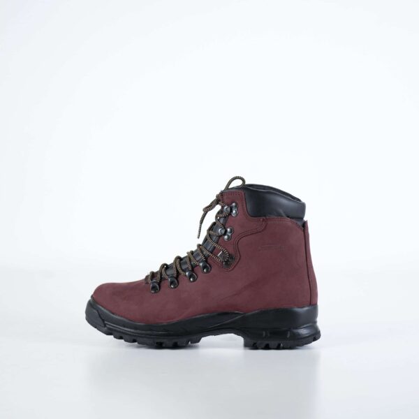 5531 Burgundy Hiking Boots - Image 4