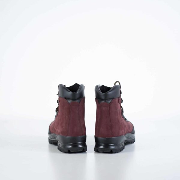 553P Burgundy Hiking Boots - Image 3