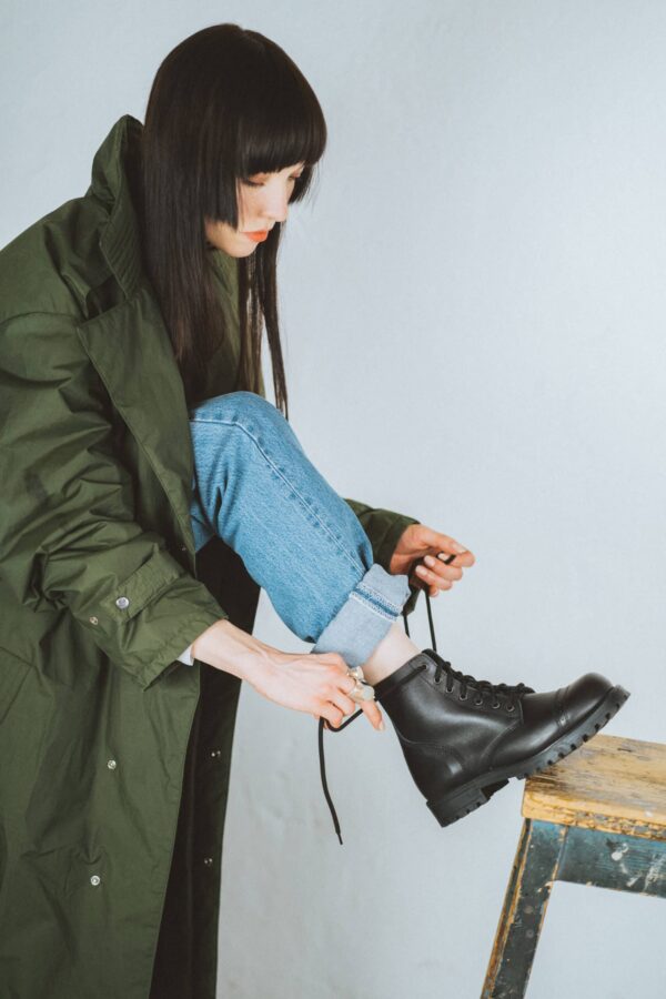 517 aka Aviator Boots - Black - Image 5