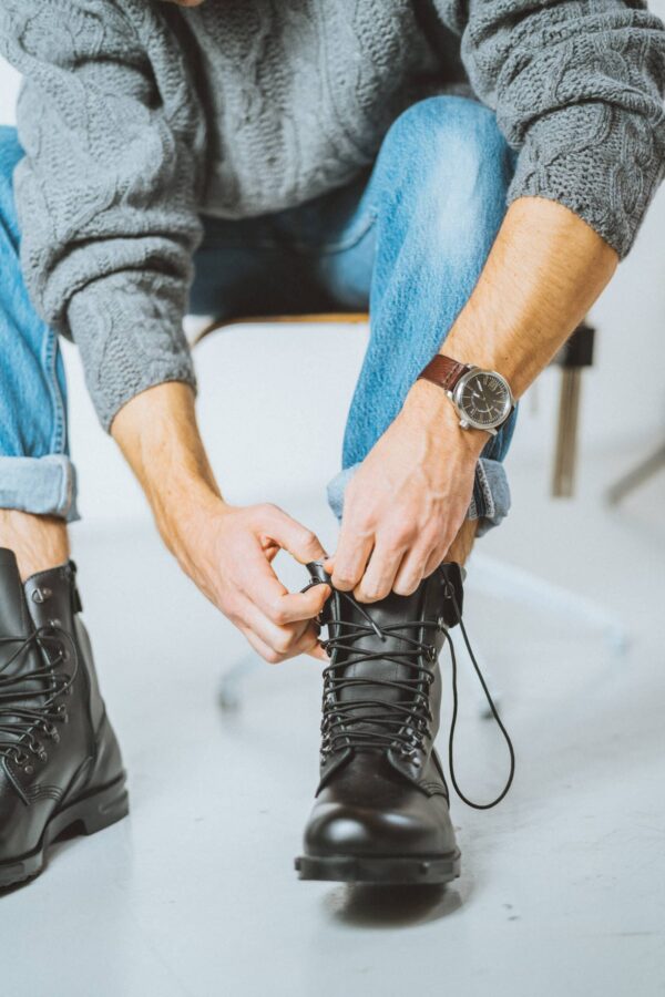Pilots aka Hawk Pilot Boots without zipper - Image 2