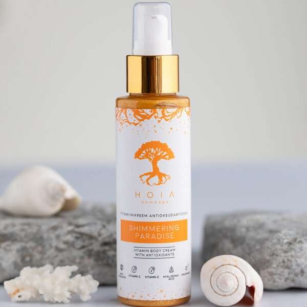 Shimmering Paradise Vitamin Body Cream with Antioxidants, 100ml - Image 2