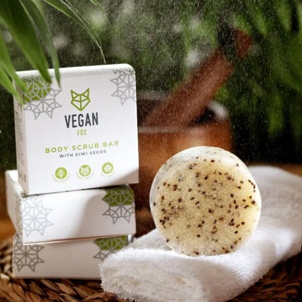Body Scrub Bar With Kiwi Seeds, 75g - Image 5
