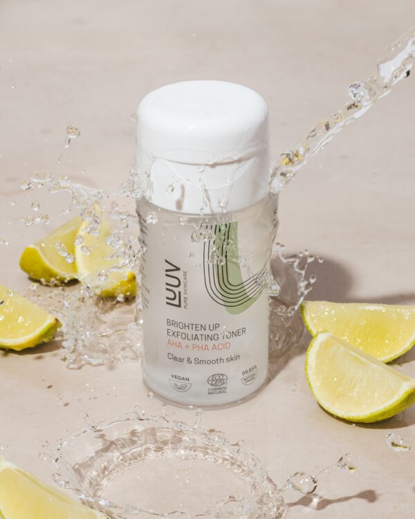 Exfoliating Face Toner with AHA + PHA Acid COSMOS, 120 ml - Image 2