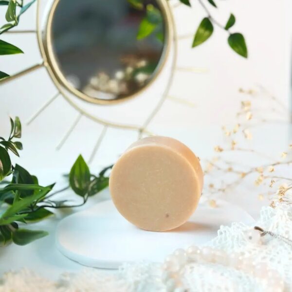 Face Cleanser Bar With Pink Clay, 50g - Image 5