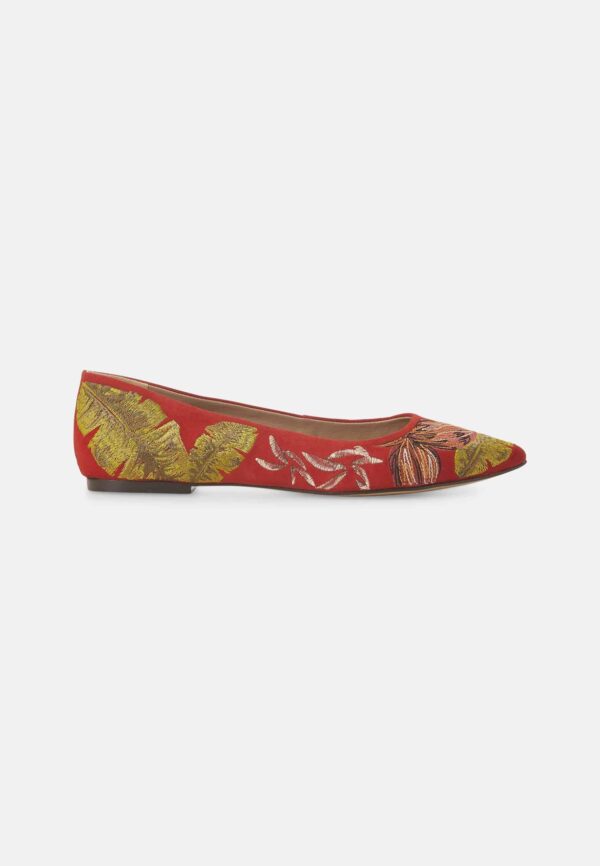 Mangará Pindaiva Ballerinas - Suede - Embroidery - Image 2