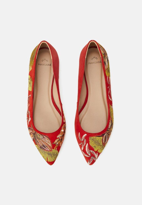 Mangará Pindaiva Ballerinas - Suede - Embroidery - Image 3
