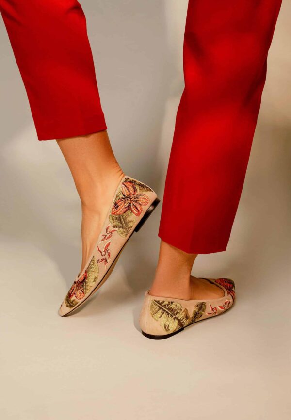 Mangará Pindaiva Ballerinas - Suede - Embroidery - Image 7