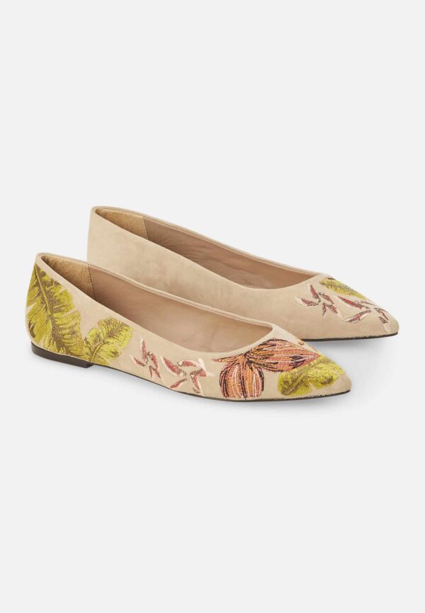 Mangará Pindaiva Ballerinas - Suede - Embroidery - Image 10