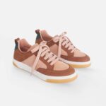 Women's Sneakers Leather Beige - Andira