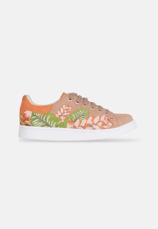 Mangará Women's Sneakers Embroidery Suede - Image 11