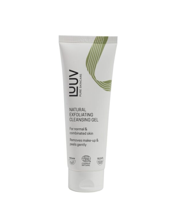 Natural Exfoliating Cleansing Gel with Bamboo, 75ml - Image 2