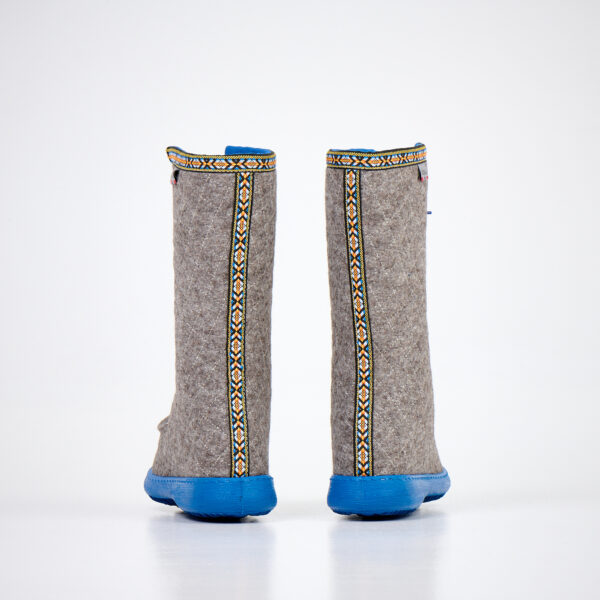 Polar Lobben Felt Boots - Grey - Image 3