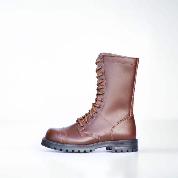 516 aka High Aviator Boots - Brown - Image 2
