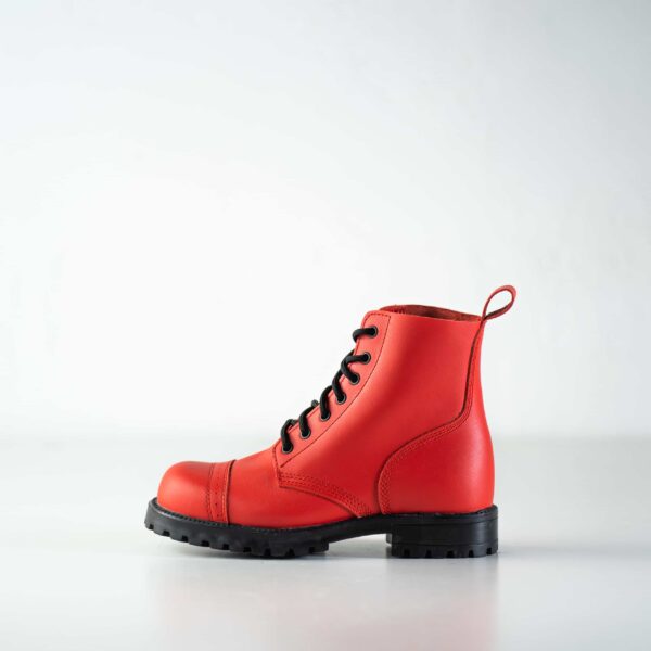 517 aka Aviator Boots - Red - Image 2