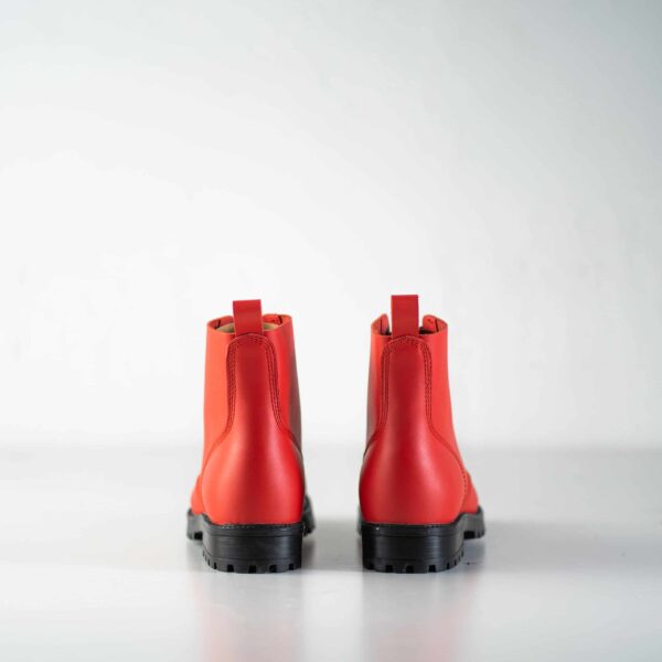 517 aka Aviator Boots - Red - Image 4