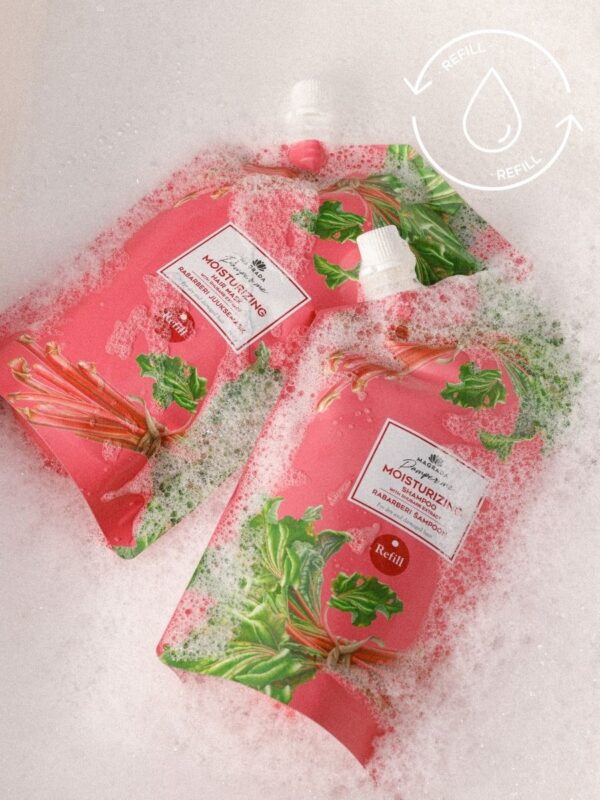 REFILL for Rhubarb Shampoo With Aloe Extract - 500 ml - Image 2
