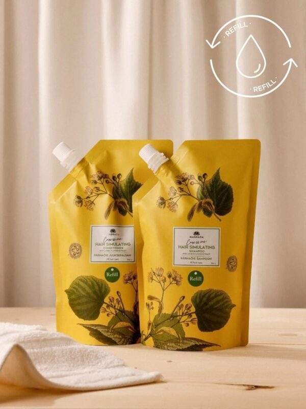 REFILL for Linden Flower Shampoo With Nordic Birch Extract - 500ml - Image 3