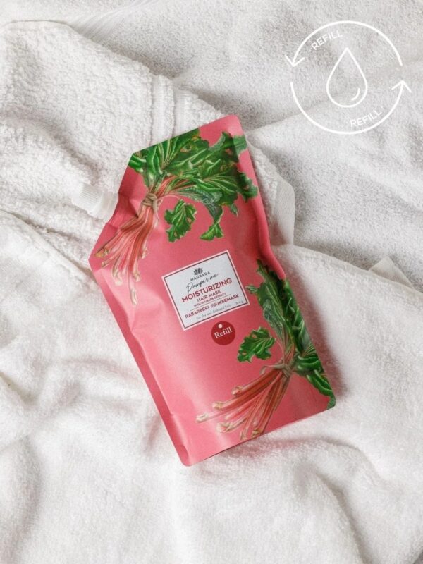 REFILL for Rhubarb Hair Mask With Castor Oil - 500 ml - Image 5