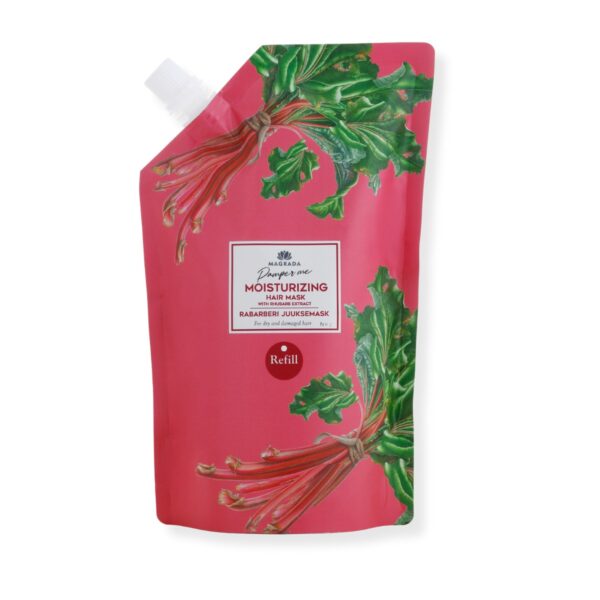 REFILL for Rhubarb Hair Mask With Castor Oil - 500 ml - Image 3