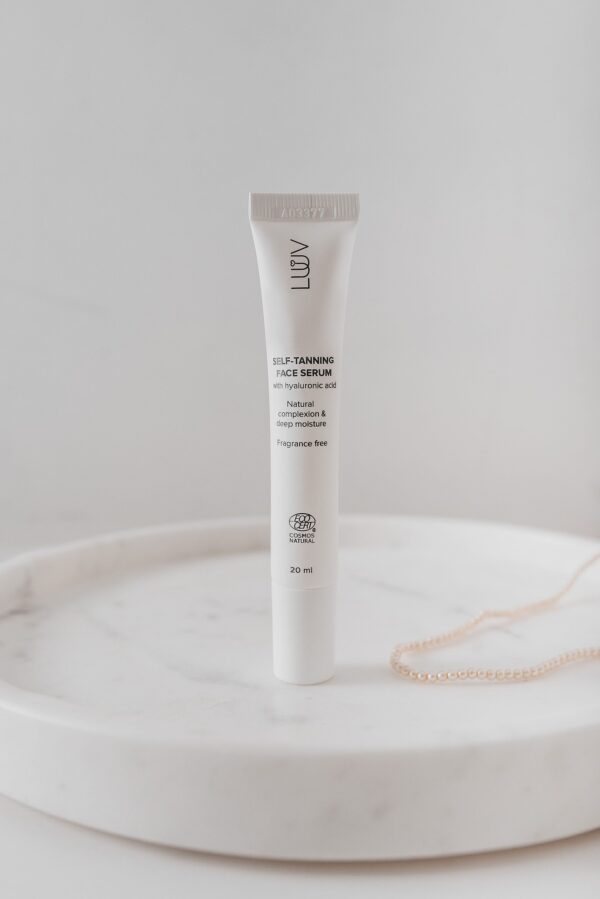 Self-Tanning Face Serum With Hyaluronic Acid, 20ml - Image 4