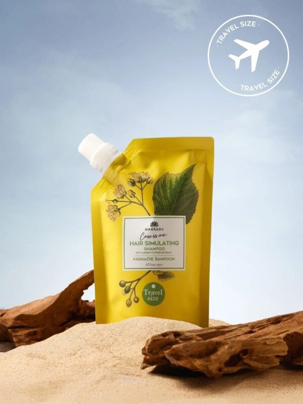 TRAVEL SIZE Linden Flower Shampoo With Nordic Birch Extract - 100ml - Image 4