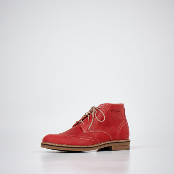 Red Ankle Boots 424 - Image 4